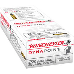 Winchester 22 WMR 45 Grain Dynapoint CPHP 50 Rd